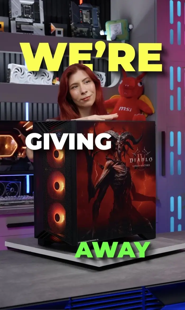MAINGEAR MG-1 9850X3D and RX 9070 XT PC Giveaway