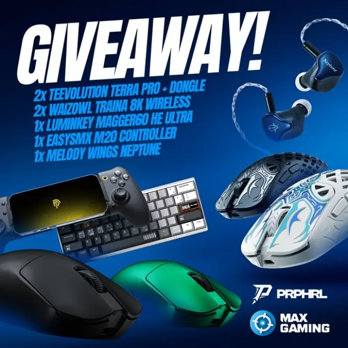Win Gaming Gears From MaxGaming
