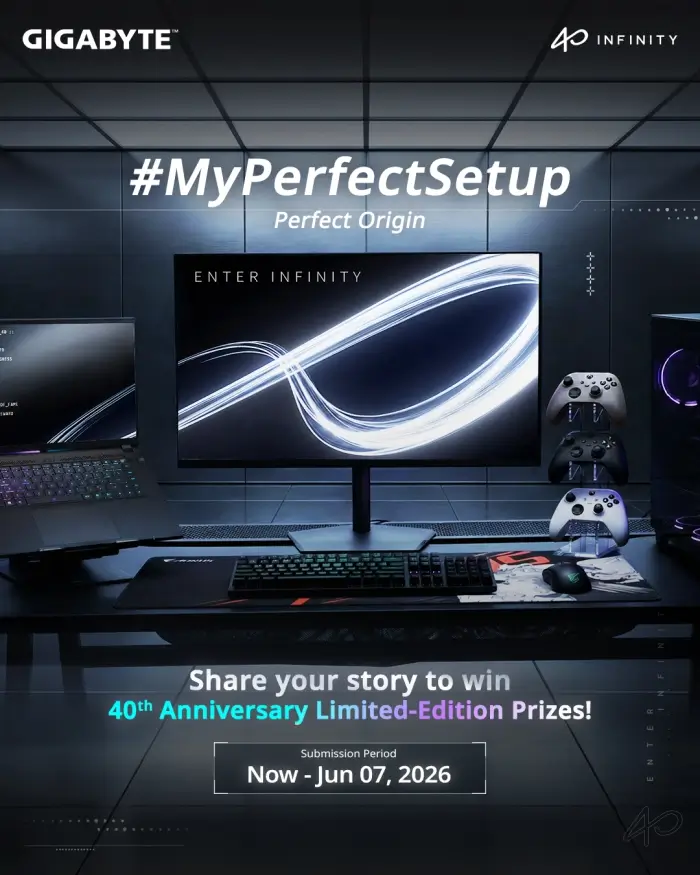 Win GIGABYTE 40th Anniversary Motherboard and Gift Pack