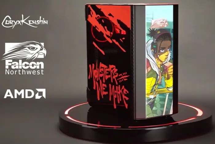 Win the Monsters We Make Talon AMD Gaming PC