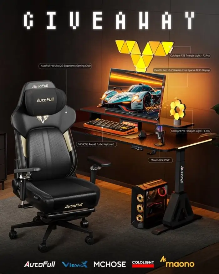 Win Ultimate Dream Setup Giveaway From Autofull