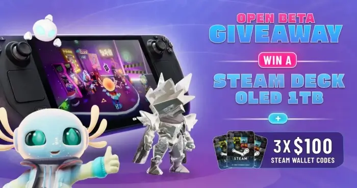 1TB Steam Deck and Steam Wallet Code Giveaway