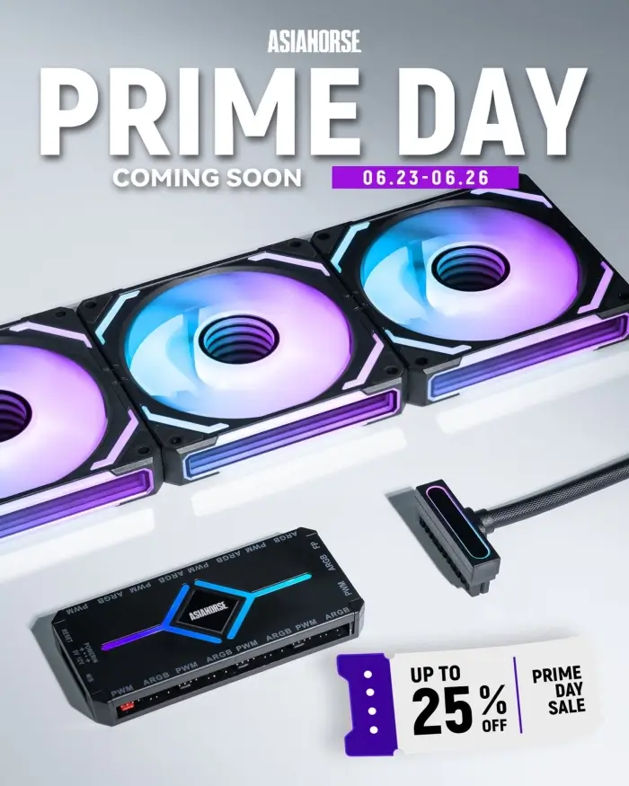 ASIAHORSE Prime Giveaway – Day 1