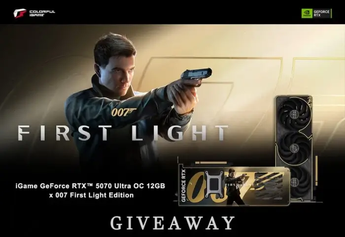 GeForce RTX 5070 Ultra OC 12GB x 007 First Light Giveaway