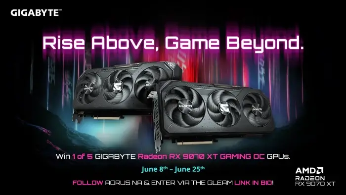 Win 1 of 5 9070 XT GAMING OC GPU