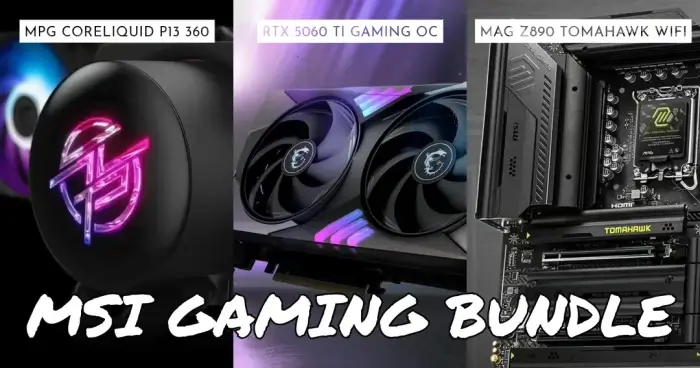 Win an MSI GPU, Motherboard, and Liquid AIO Bundle