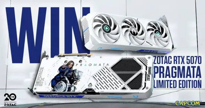 ZOTAC RTX 5070 PRAGMATA Limited Edition Giveaway