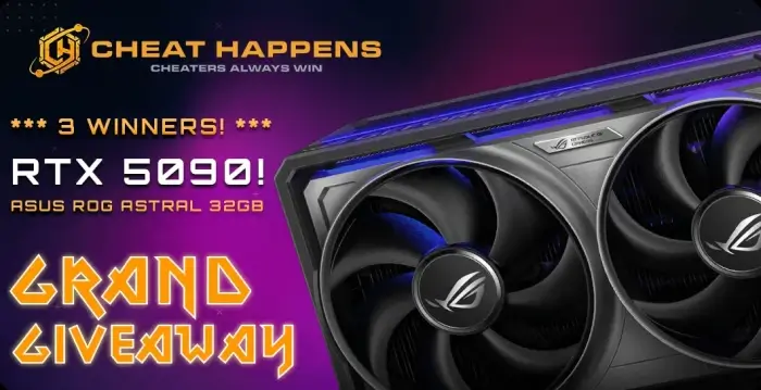 Cheat Happens ASUS ROG ASTRAL RTX 5090 Giveaway