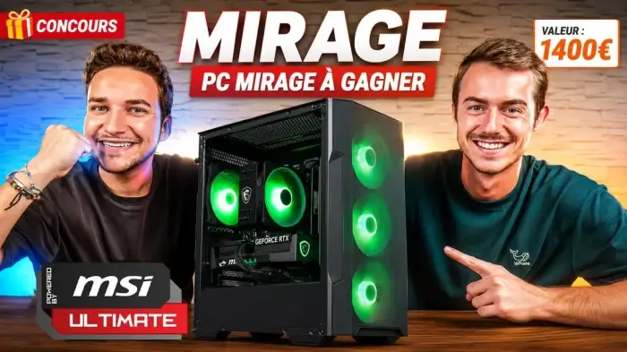 FLOWUP x MSI: Win the MIRAGE GAMER PC