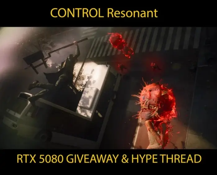 GeForce RTX 5080 GPU Giveaway By Control Resonant Part 2