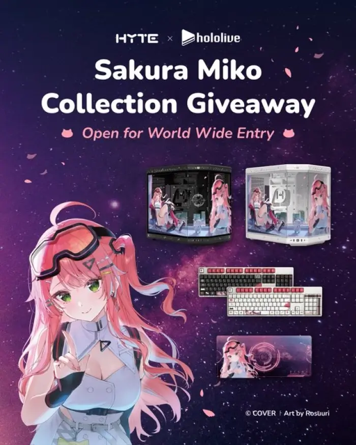 HYTE Sakura Miko Collection Giveaway