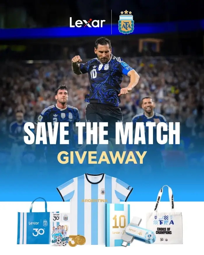 Lexar Save the Match Giveaway