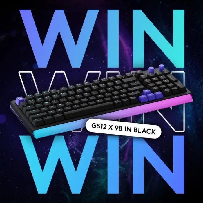 Win a Logitech G512 X 98 Keyboard