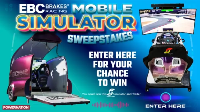 EBC Brakes Mobile Simulator Sweepstakes