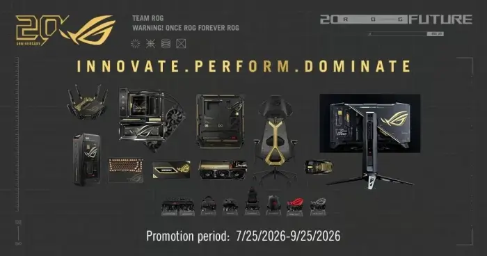 ROG 20th Anniversary Giveaway