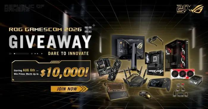ROG Gamescom 2026 Giveaway