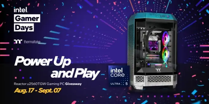 Thermaltake x Intel Gamer Days Gaming PC Giveaway