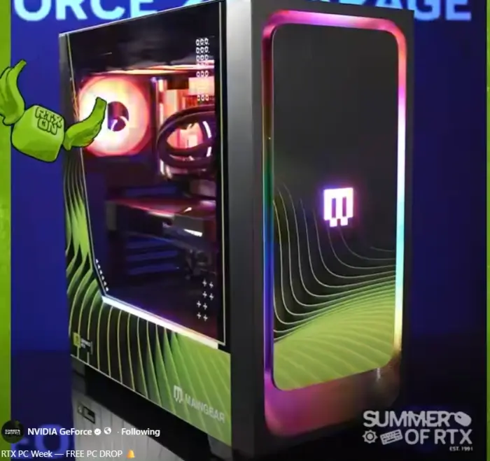 WIN MAINGEAR MG-1 5080 Gaming PC