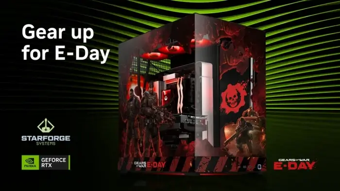 Starforge Systems x NVIDIA Gears of War PC Giveaway