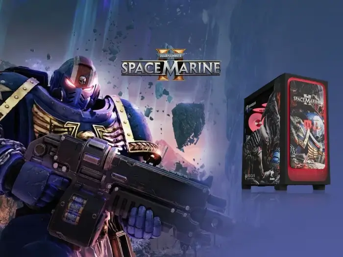 AMD x MAINGEAR x Space Marine 2 Custom PC Sweepstakes