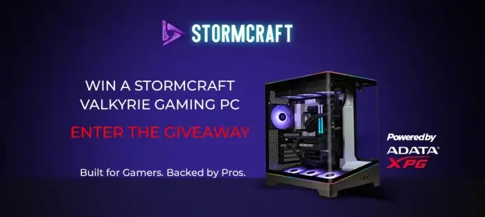 STORMCRAFT VALKYRIE Gaming PC Giveaway
